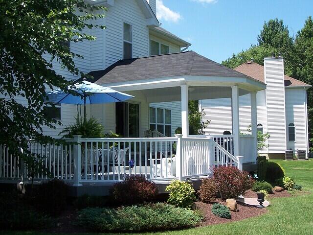 Multi-Level Deck and Roof